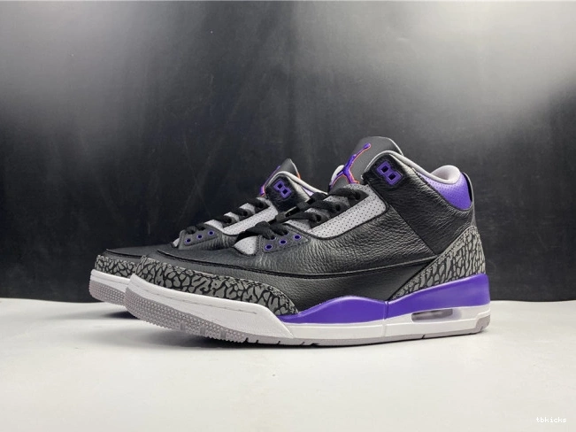 Reps TBK 050 Black Jordan Retro Court CT8532 Purple Air 3 0821